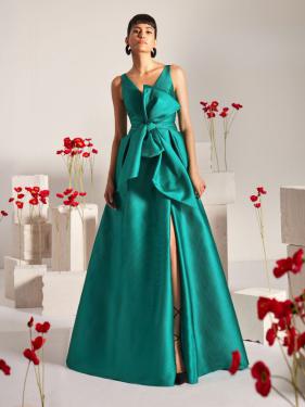 Higar Novias - Couture Abendmode extravagante Ballmode türkises Ballkleid Ballrobe - Hänsel & Gretel