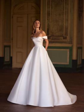 Alberto Palatchi - Princess Cleanchic Brautkleid, Corsagentop, Schleppe, Off Shoulder Träger - Hänsel & Gretel