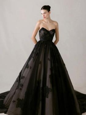 Mori Lee - Princess Brautkleid, Corsagentop, weiter Tüllrock - Hänsel & Gretel