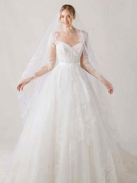 Mori Lee - Princess Brautkleid, Corsagentop, weiter Tüllrock - Hänsel & Gretel